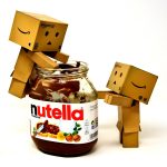 nibble, nutella, danbo, characters, fun, breakfast, yummy, chocolate, nougat, food, nutella, nutella, nutella, nutella, nutella